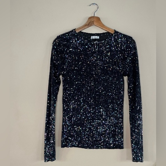 Free People Sequins  Top - Brand New With Tags - Picture 11 of 13